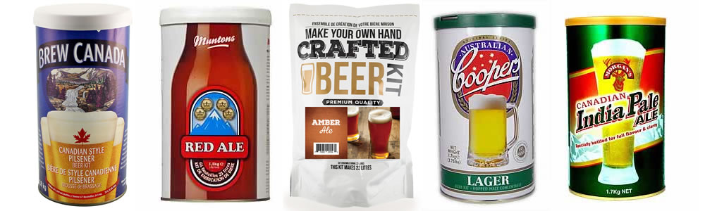 Malt Extract Beer Making Kits